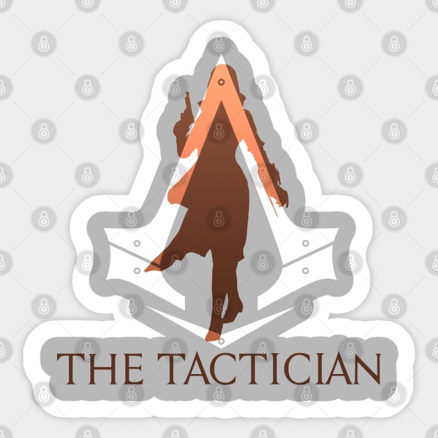 The Tactician Sticker by ArnarionArt